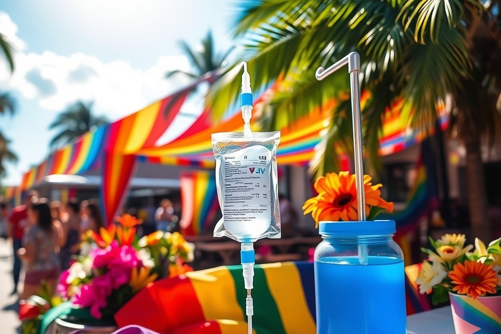 Pride Weekend IV Hydration Miami | Group Recovery Drips